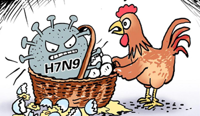 江苏上月6人感染H7N9禽流感 死亡3人