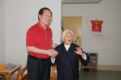 再访98岁肺癌患者张祥太