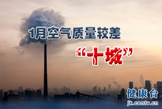 中国1月份空气质量较差10城公布